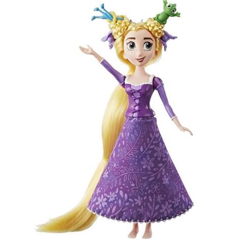 DISNEY PRINCESSES RAIPONCE Cheveux Tourbillon Poupée 20cm