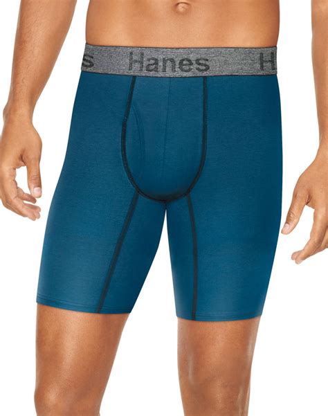 Cfflc4 Hanes Mens Comfort Flex Fit Ultra Soft Cotton Stretch Long Leg