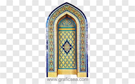 Sultan Qaboos Grand Mosque Islamic Mehrab Pattern Design Png Free ...