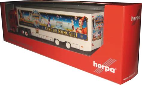 Herpa Man Tgx Xlx Koffersattelzug Circus Roncalli Spur H