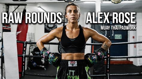 Alex Rose Muay Thai Pad Work Siam Boxing RAW ROUNDS YouTube