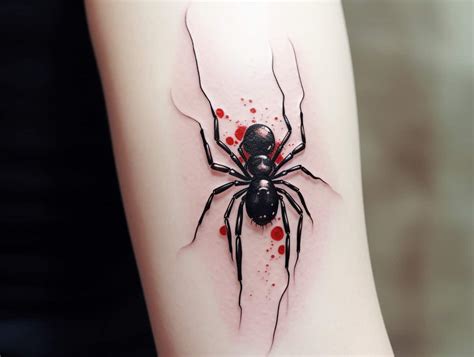 Revealing the Mystery Behind a Black Widow Tattoo Meaning