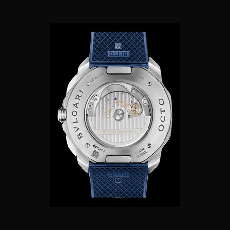 Watch Bvlgari Octo Roma Chronograph Blue Octo 103829 Stainless Steel