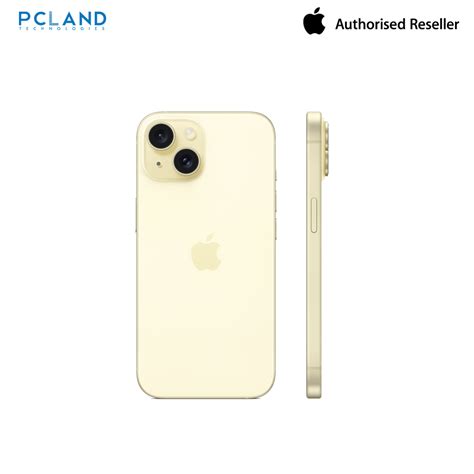 [MTP23ZP/A] iPhone 15 128GB Yellow | Pcland