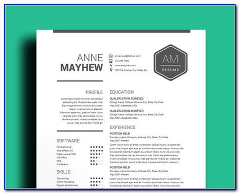 Editable Cv Templates Free Download Word Document | prosecution2012