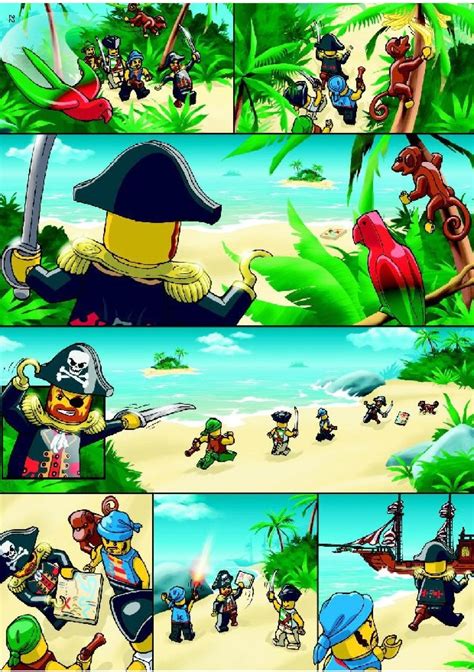 Lego Instructions For Set Brickbeard S Bounty Pirates None