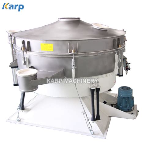 Tumbler Malic Acid Vibration Separator Sifter Screen Food Round Swing