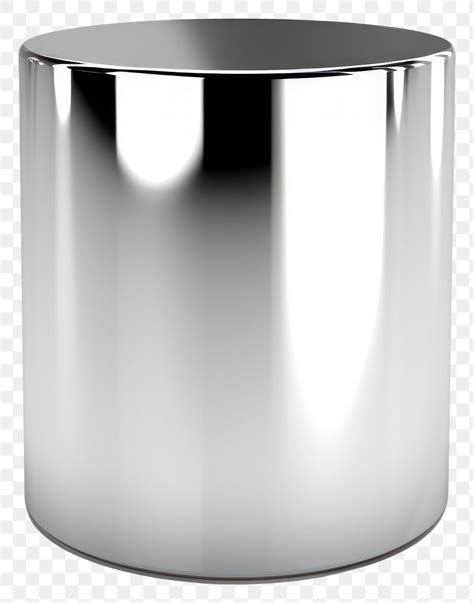 png cylinder chrome material cylinder premium png rawpixel