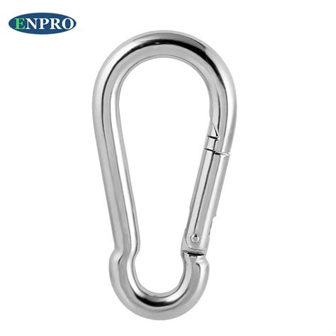 Traveling Large Carabiner Clip Spring Snap Carabiner Hook 304 Stainless