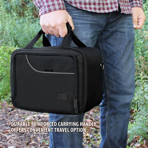 Usa Gear Travel Bag Carrying Case For Your Cpap W Customizable Interior Storage Ebay