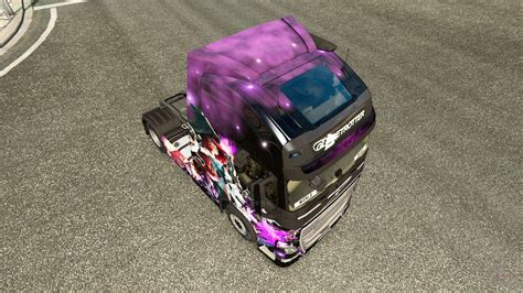 La piel de League of Legends en un camión Volvo para Euro Truck Simulator 2