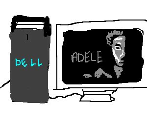 A Dell, Rolling in the Deep - Drawception