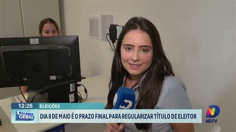 Dia 8 de maio é o prazo final para regularizar título de eleitor