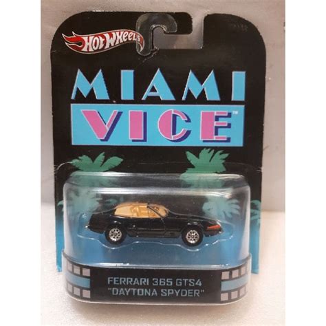 Hot Wheels Retro Ferrari GTS Daytona Spyder Rare Item Shopee Singapore