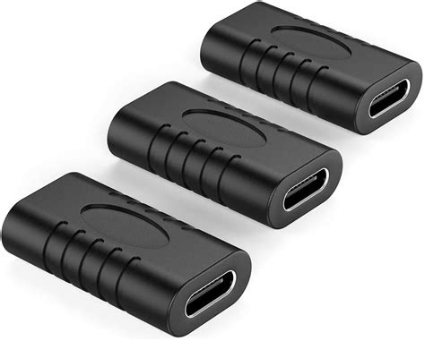 Aceyoon Usb C 31 Female To Female Adapter 3 Pack Otg Type C Converter 10gbps Gen 2 Usbc Charger