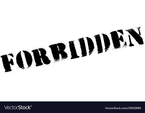 Forbidden rubber stamp Royalty Free Vector Image