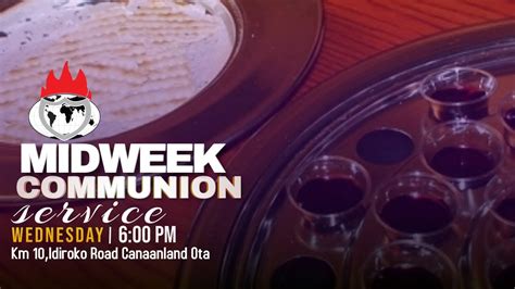 Midweek Communion Service April Faith Tabernacle Ota Youtube