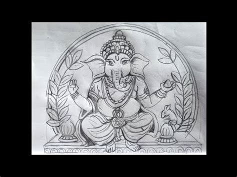 How To Draw Ganesh Thakur Lord Ganesh Drawing Easy Ganapati Bappa