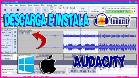 Como Descargar E Instalar Audacity Facil Y Rapido Gratis Youtube