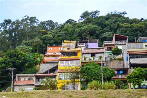 Favela No Sub Rbio De Sao Paulo Brasil Foto De Stock Imagem De Casa