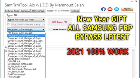 SAMSUNG FRP TOOL 2021 All Samsung FRP Bypass 100 Working FRP TOOL