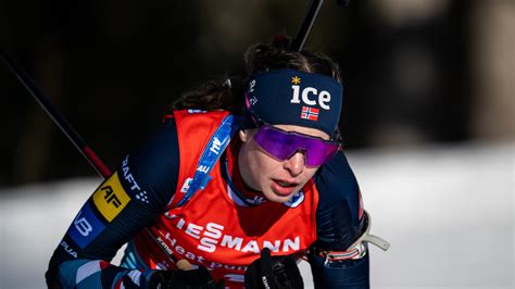 Biathlon Championnats D Europe Classement Poursuite Femmes