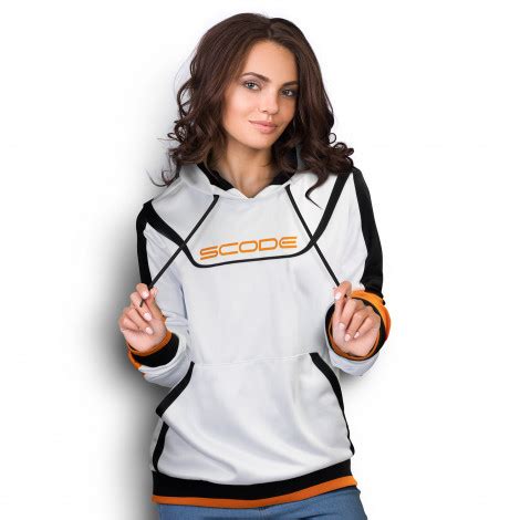 Custom Womens Sports Hoodie - Kotuku Workwear