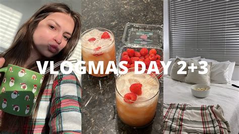 Vlogmas Day 2 3 Christmas Decor Fail Girls Cocktail Night