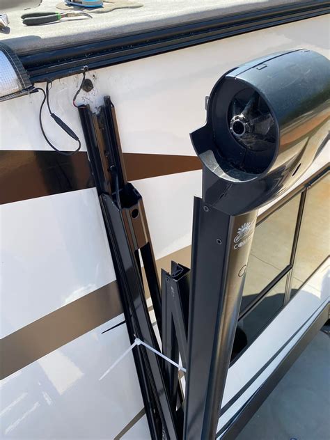 New awning arms installed - Storms Mobile Rv Repair