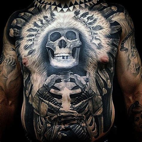 Top Best Stomach Tattoos For Men Masculine Ideas