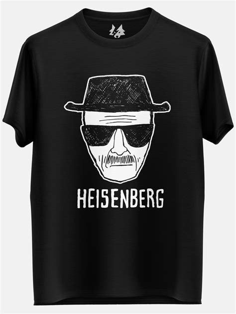 Heisenberg Sketch T Shirt Walter White Tee Redwolf