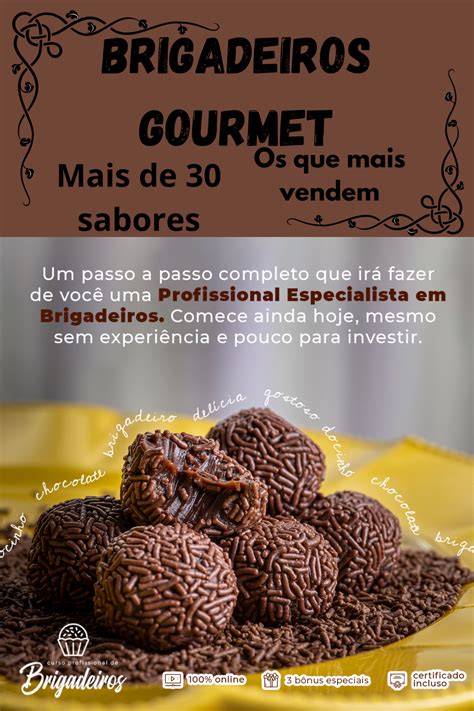 Curso Brigadeiros Gourmet Food Breakfast Patricia