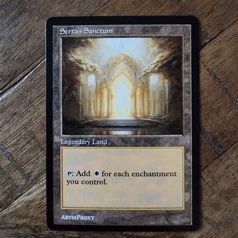 Serra S Sanctum A Mtg Abyss Proxy Shop Enhance Your Commander And Edh Decks With Mtg Proxies