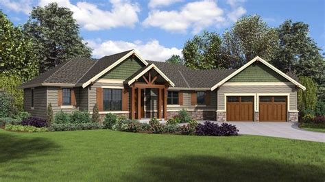 This Is An Artist S Rendering Of These Craftsman Style Home Plans