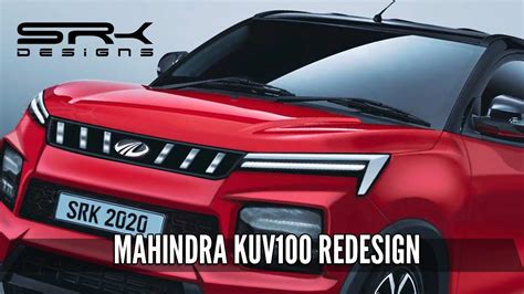 Next Gen Mahindra KUV100 Or XUV100 Car Rendering Photoshop SRK