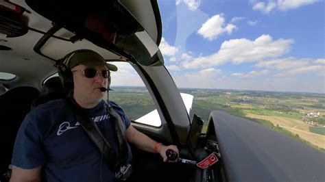 Cirrus Sr22 Landing At Edml Landshut Youtube