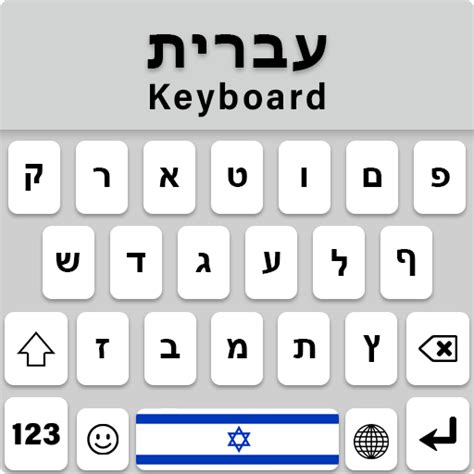 Hebrew Keyboard Fonts – Applications sur Google Play