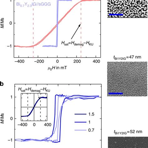 Static Magnetic Properties A Out Of Plane Kerr Hysteresis Loop