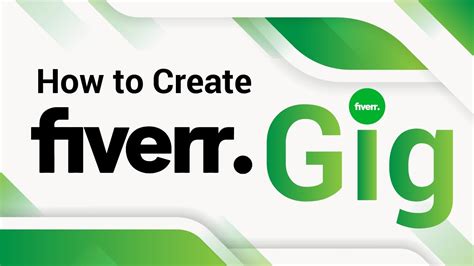 How To Create Fiverr Gig Tutorial Youlook Tube Youtube