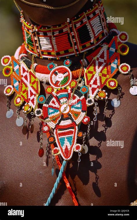 Maasai Beaded Necklace Hi Res Stock Photography And Images Alamy