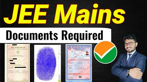 Documents Required For JEE Mains 2024 Registration JEE Mains 2024