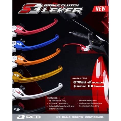 RCB S3 SERIES BRAKE LEVER SET AEROX NMAX M3 SNIPER Lazada PH