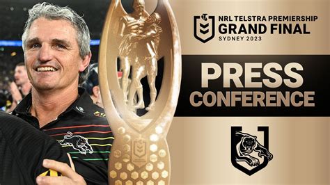 Penrith Panthers Nrl Grand Final Press Conference Youtube