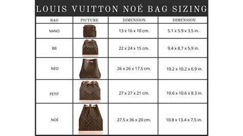 Louis Vuitton Bag Sizing