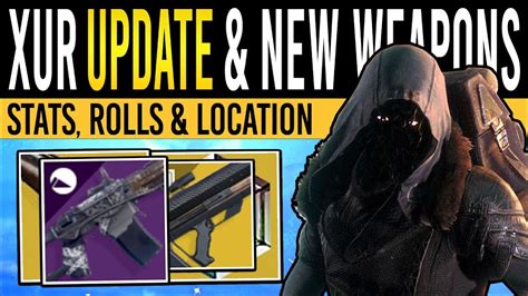 Destiny 2 XUR S TASTY LOOT NEW WEAPONS 9th June Xur Inventory