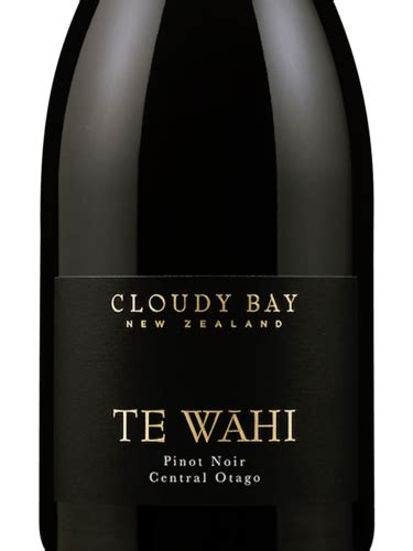 2018 Cloudy Bay Te Wahi Pinot Noir Vivino United Kingdom