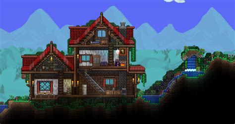 Forest House Terraria - canvas-probono