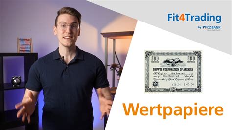 Was Ist Ein Wertpapier Fit Trading Youtube