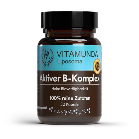 Liposomaler Aktiver B Komplex Kapseln Vitamunda