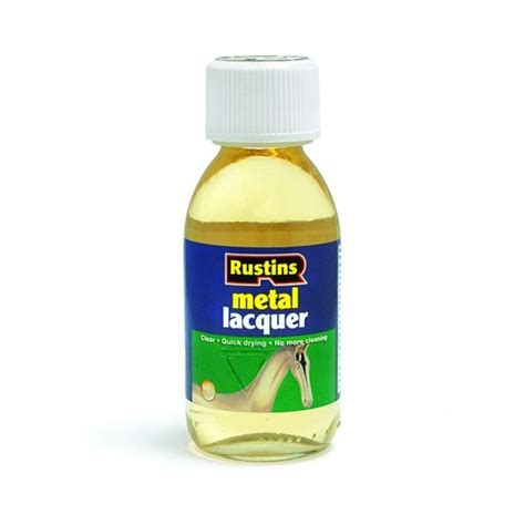 Rustins Metal Lacquer - Clear - 125ml